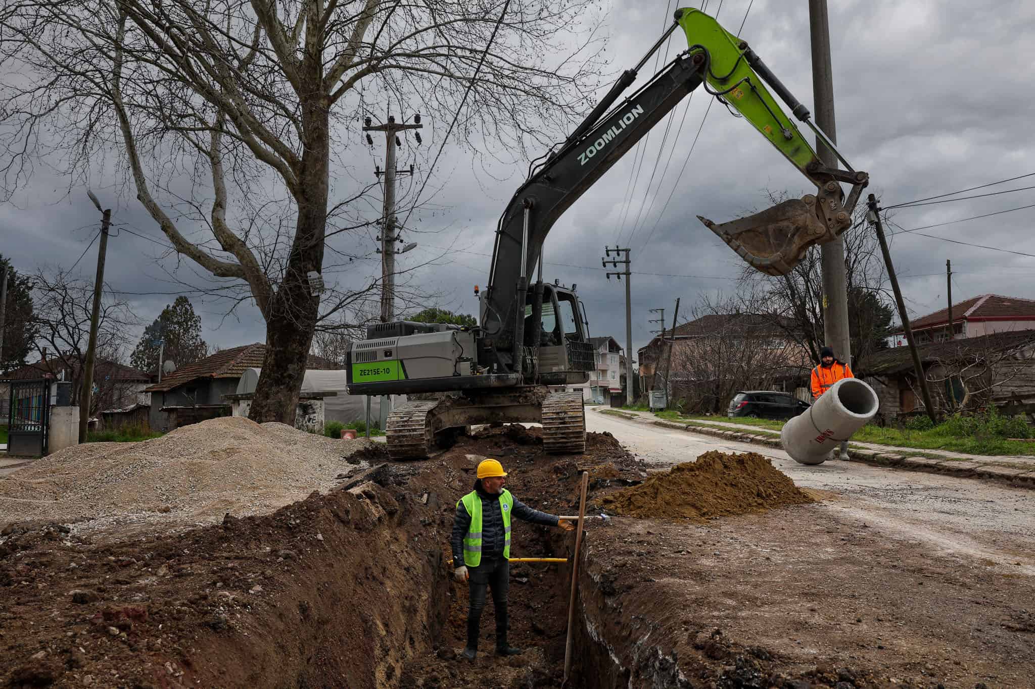 Karakamış Mahallesi’nde 3.500 Metrelik Yağmursuyu Hattı Projesi Tamamlandı
